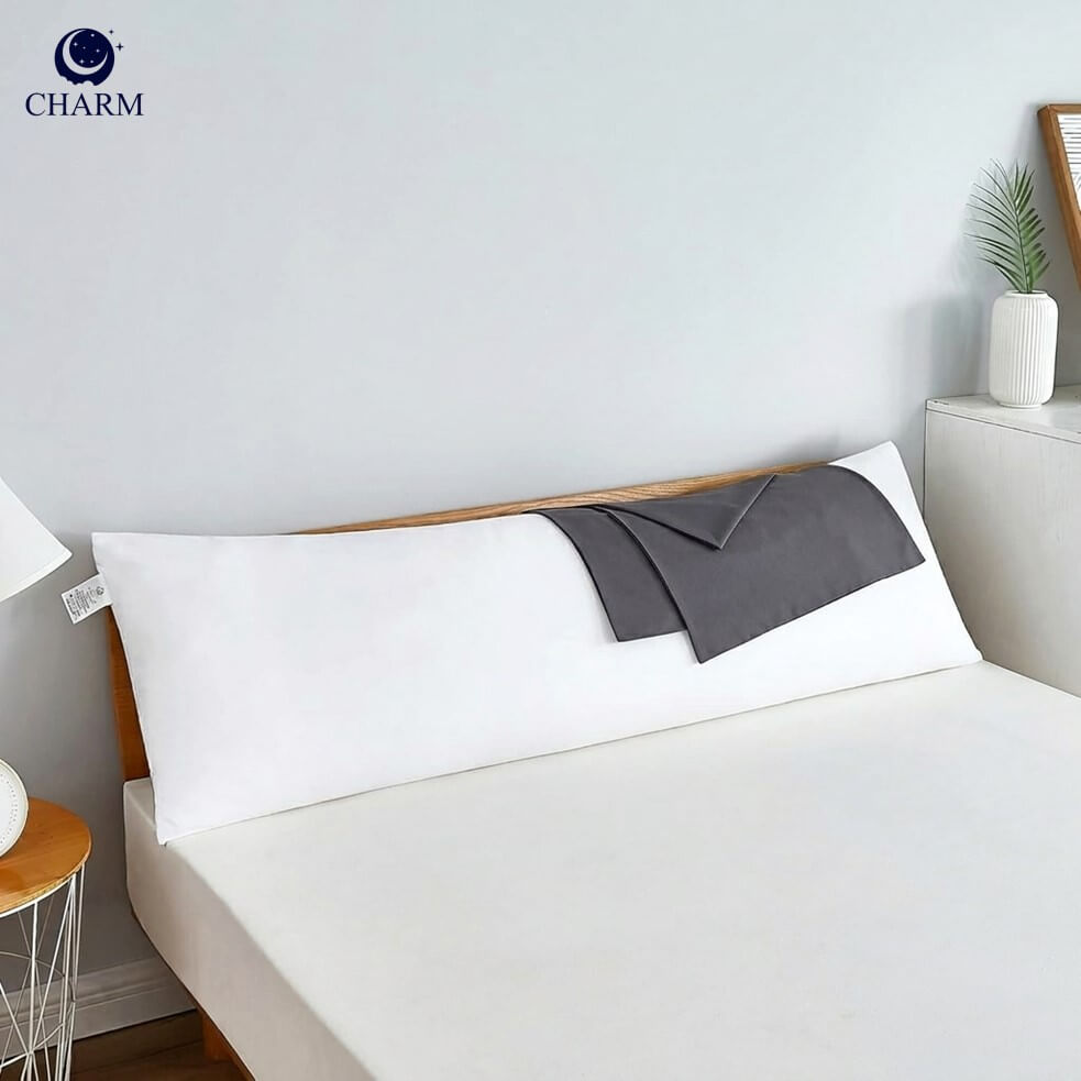 ปลอกหมอน BODY CHARM CUDDLE ขนาด 16 X 42 นิ้ว DARK GREY